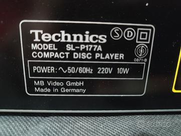 Lettore CD Technics