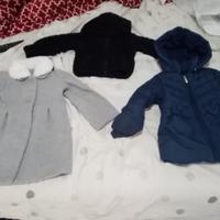 set 3 pezzi fagottino bimba 2-3 anni 