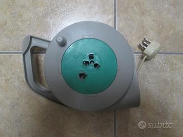 Cavo telefonico avvolgibile 15 metri spina tripol