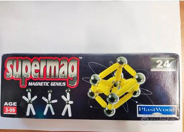 SUPERMAG MAGNETIC GENIUS 24 PEZZI NUOVO E SIGILLAT