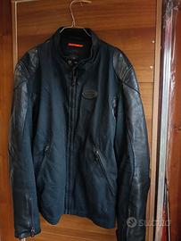 Giacca Spidi in tessuto e pelle