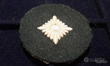 Fregio in tessuto grado Oberschütze per WAFFEN SS