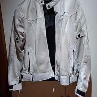 Giacca moto estiva  Rev'it tg.40 argento