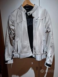 Giacca moto estiva  Rev'it tg.40 argento