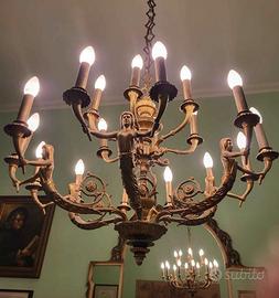 sala da pranzo in stile barocco veneziano 