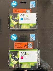Cartucce HP 951 XL CIANO MAGENTA