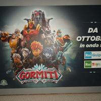 Gormiti cornice pubblicitaria