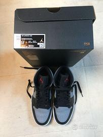 Scarpe Jordan 1 Mid tipo Black/Grey TG. 42