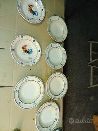 set piatti pugliesi in terracotta 