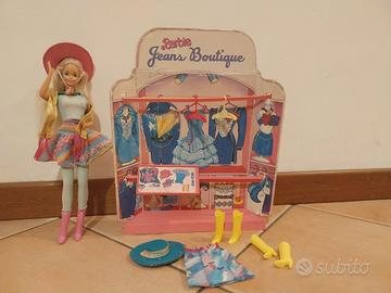 Barbie western e boutique 1988 incompleto vintage