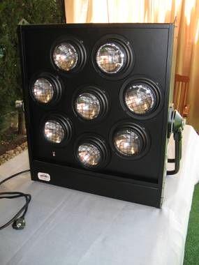 Faro Blinder ACL 8x PAR-36 2000W + 4 Lampade Nuove
