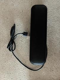 Soundbar USB per PC cassa speaker nera