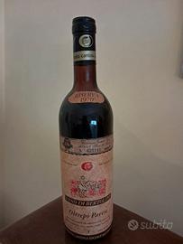Vino Oltrepò Pavese riserva numerata del 1970