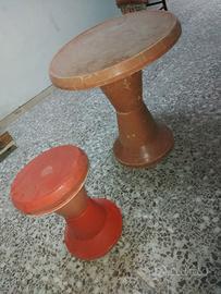 Tavolo e sgabelli da mare, campeggio, set spiaggia