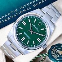 Rolex Oyster Perpetual 41mm Verde - Agosto 2024