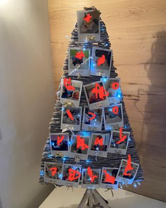 Albero natale legno