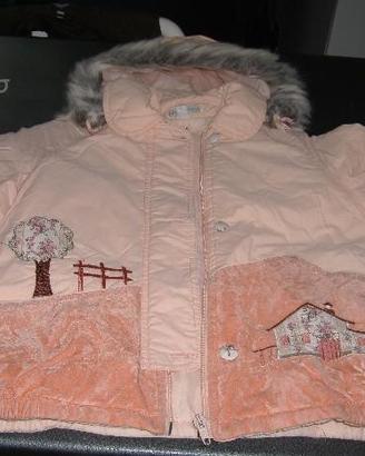 Giubbotto rosa con cappucc.taglia 24 mesi 104