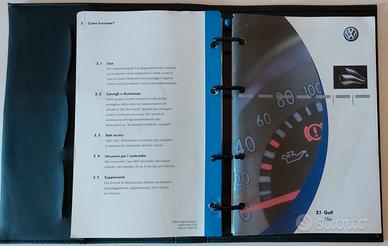 Manuale Libretto uso Volkswagen Polo, Lupo, Golf
