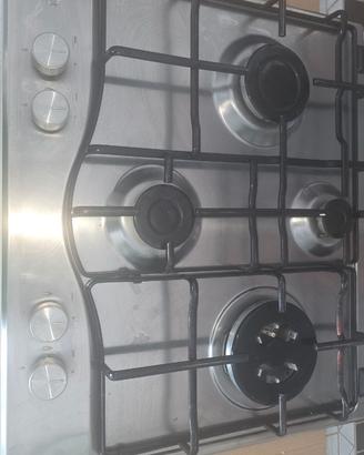 Piano cottura a gas 4 fuochi ariston