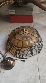 Lampadario in bronzo
