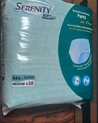 Pants Serenity taglia M 10 confezioni