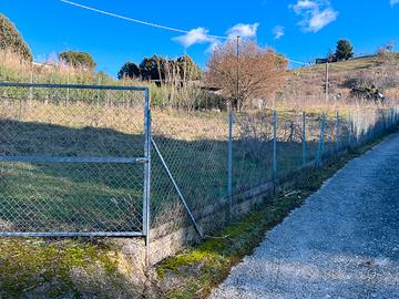 Terreno e tettoia