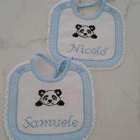 Ricamo punto croce fatto a mano personalizzabili 