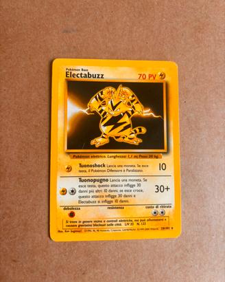 Carta Pokemon - Electabuzz ITA 1999/2000