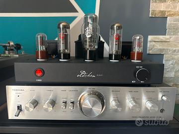 Amplificatore valvolare classe A hi-fi ended