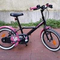 Bici 4-6 anni BTWIN, Spy Hero Girl 500, 16"
