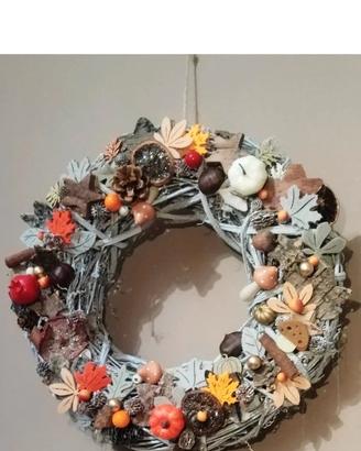 Ghirlanda autunnale handmade