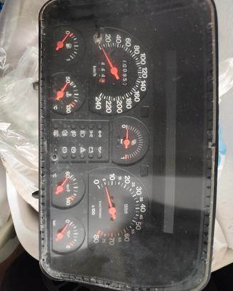 quadro strumenti  fiat uno turbo ie 