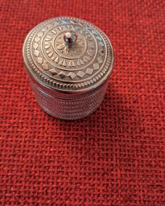 Scatola portagioie in argento 800 40 grammi