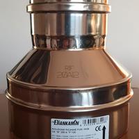 RIDUZIONE INOX 200M/120F STUFA A LEGNA