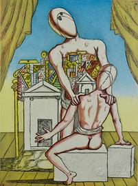 Giorgio de Chirico - “Oreste e Pilade” (2° vers.)