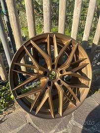 Set Cerchioni da 19 color bronzo chiaro