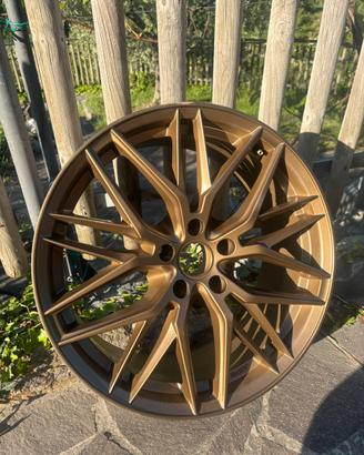 Set Cerchioni da 19 color bronzo chiaro