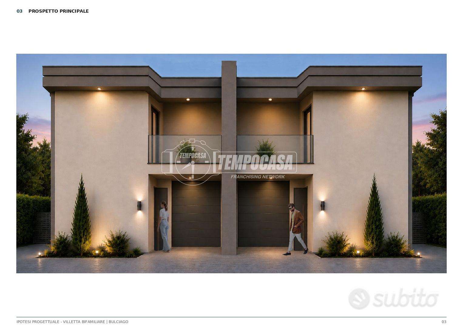 Terreno residenziale a Bulciago Via Santo Stefano - Vista 2