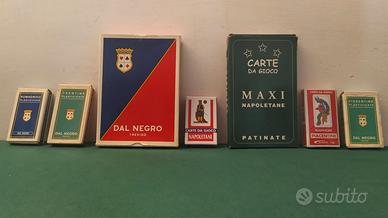 CARTE DA GIOCO  FORMATI PARTICOLARI