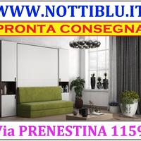 Letto a Scomparsa BINGO 2p con DIVANO CONTENITORE