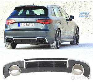 DIFFUSORE AUDI A3 8V 12-16 LOOK RS COLLETTORE DI S