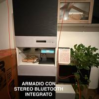 armadio stereo bluetooth incorporato