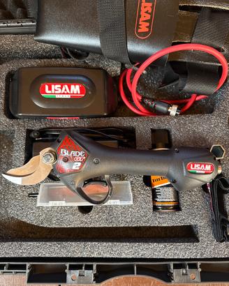 Forbice professionale a batteria LISAM BLADE 2 GT