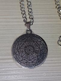 Collana Amuleto Sigillo dei Sette Arcangeli nuova