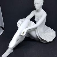 Ballerina Tutu Statuina Porcellana Royal Dux Danza