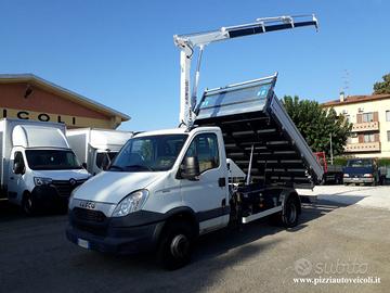 IVECO DAILY 60C15 RIBALTABILE GRU NUOVA 2 ANNI