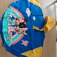 poncho Disney pioggia bambini
