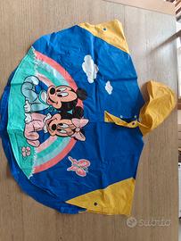 poncho Disney pioggia bambini