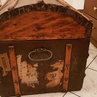 baule forziere arrotondato