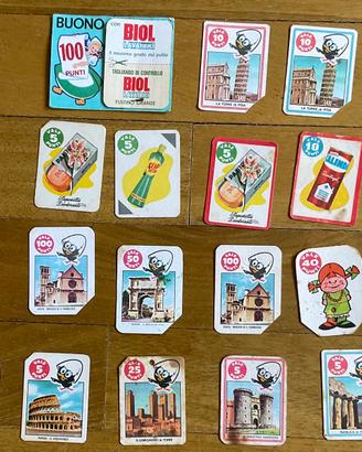 MINI CARTE MIRALANZA  collezione vintage